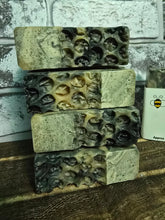 Load image into Gallery viewer, Charcoal Honey & Oats Soap