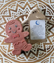 Load image into Gallery viewer, Ginger-Snapped Gingerbread Soap (on a rope)
