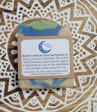 Load image into Gallery viewer, Blueberry Lemon and Thyme Soap
