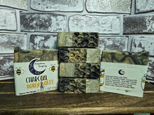 Load image into Gallery viewer, Charcoal Honey &amp; Oats Soap
