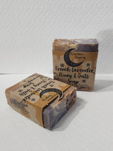 Load image into Gallery viewer, French Lavender Honey &amp; Oats Slim Soap
