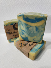 Load image into Gallery viewer, Blueberry Lemon Thyme Soap
