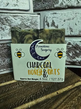 Load image into Gallery viewer, Charcoal Honey &amp; Oats Soap
