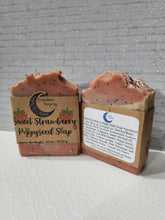 Load image into Gallery viewer, Sweet Strawberry Poppyseed Soap
