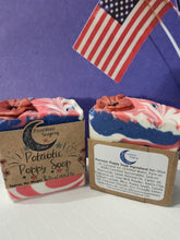 Load image into Gallery viewer, Patriotic Poppy Soap
