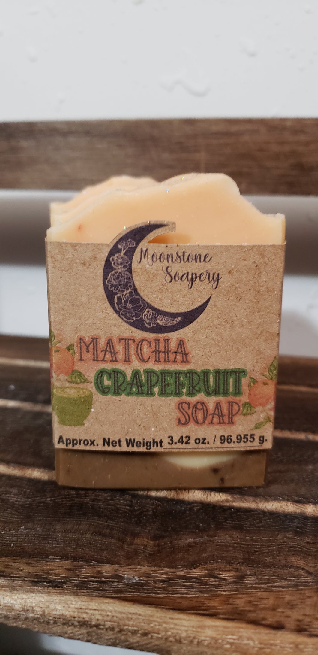 Matcha Grapefruit Soap (slim)